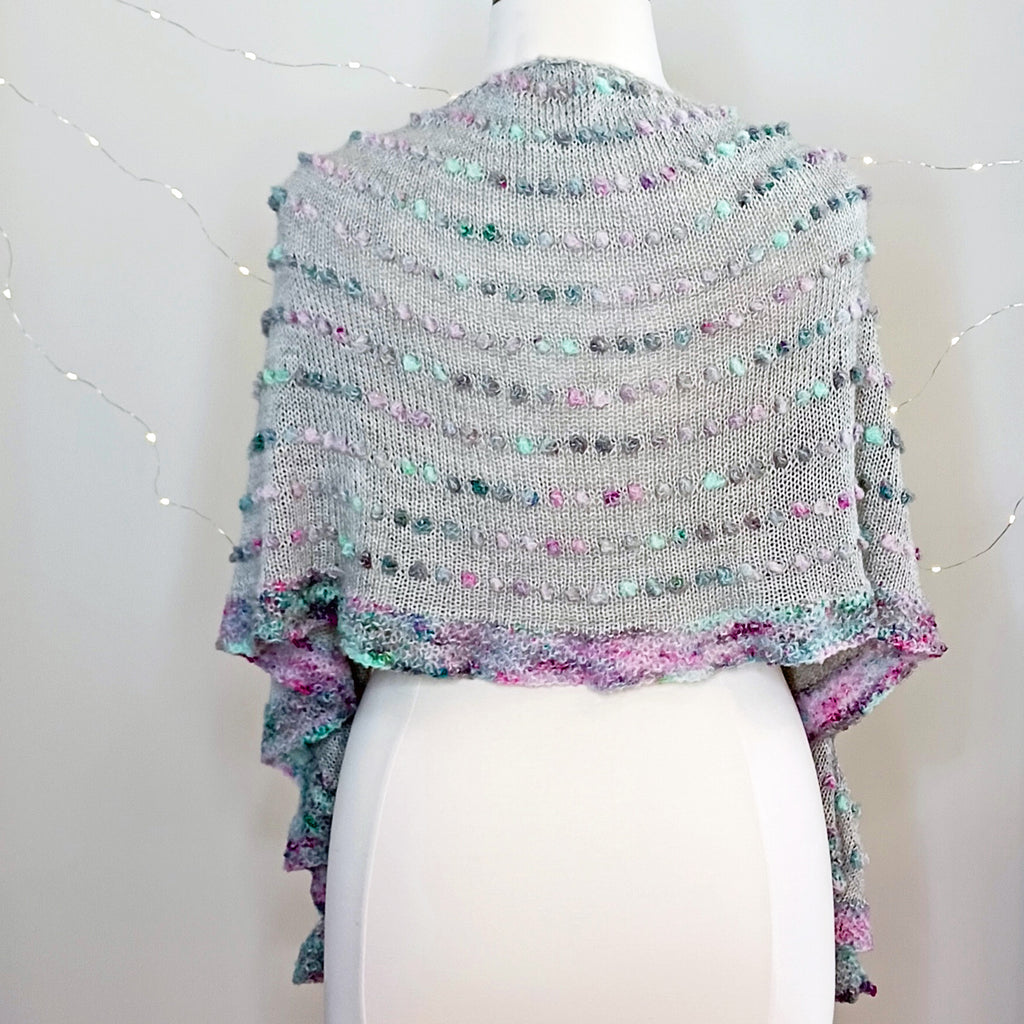 Mannequin photo of Dot Shawl