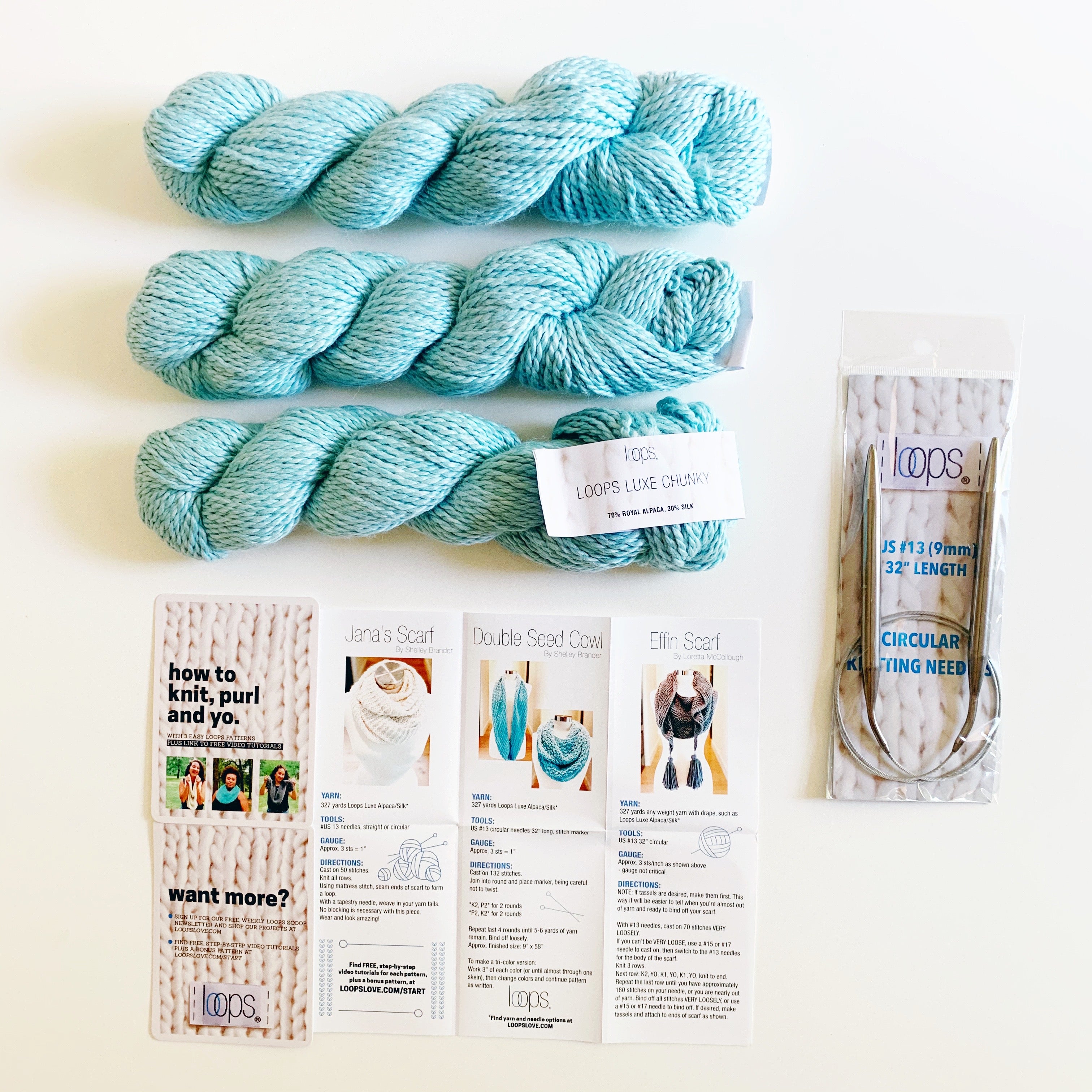Loops Luxe Chunky Single Skeins – Knit Stars