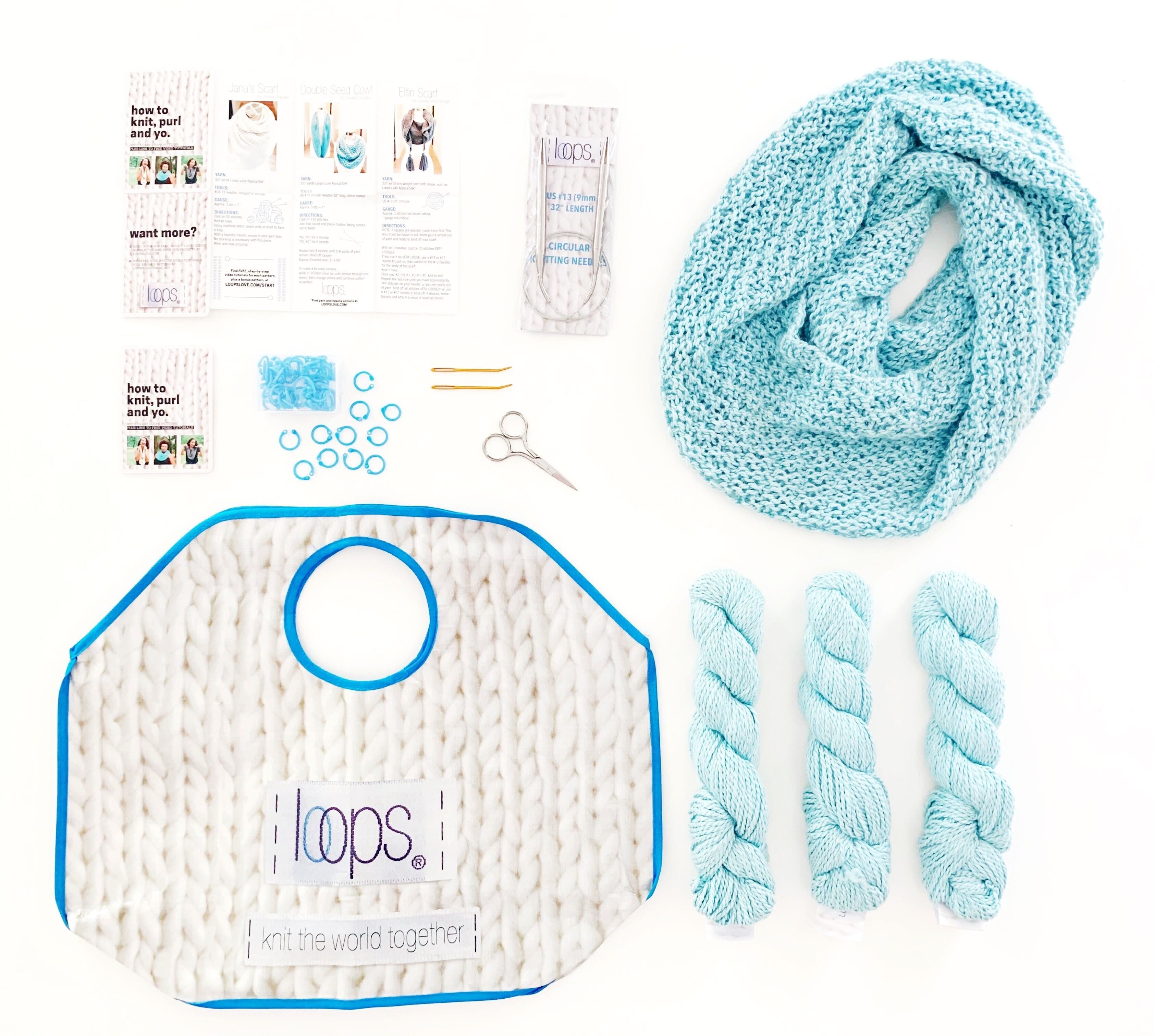 Loops Luxe All-In-One Kit – Knit Stars