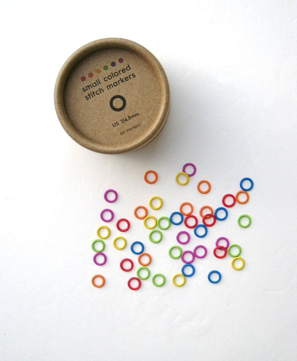 Small Colored Ring Stitch Markers